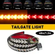 1.2m LED Truck Strip Tailgate Light Brake Bar Lamp Reverse Flowing Turn Signal (for: Porsche)