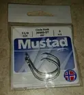 Mustad 39960D 11/0 Circle Fishing Hooks 8 packs 16 hooks total