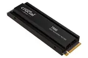 Crucial T500 2TB Gen4 NVMe SSD Heatsink - 7400/7000 MB/s R/W 1200TBW 1440K IOPs 1.5M hrs MTTF Acronis True Image Adobe Creative Cloud PS5 ~MZ-V8P2T0CW
