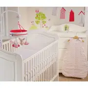 GRO HETTY SAFER SLEEP NURSERY SET INCLUDES SLEEP BAG, THERMOMETER, COT MOBILE