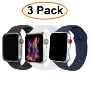 Silicone Watch Band Strap For Apple iWatch Series 6 5 4 3 2 1 SE 38/40mm 42/44mm