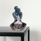 Backflow Incense Burner Statue Waterfall Incense Holder for Yoga Creative