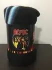 ac/dc acdc Fleece Throw rug Blanket blankey snuggle rug highway to hell angus