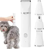 Dog Paw Trimmer - Dog Hair Trimmer | 4-in-1 Electric Clippers Shaver Tool Accessories for Groomer Professional