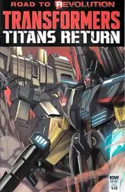 IDW Transformers Titans Return Road to Revolution Sub Cover One-Shot