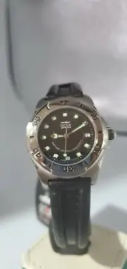 Sector 250 Date Sapphire Crystal Ladies Black Dial Watch Swiss Made