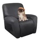 Leather Look Recliner Chair Covers Stay in Place 4-Piece Lazy Boy Recliner Sl...