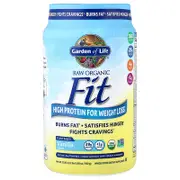 Garden of Life, RAW Organic Fit, High Protein for Weight Loss, Vanilla, 32.8 oz (930 g)