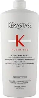 Nutritive Bain Satin Riche Shampoo by Kerastase for Unisex - 34 oz Shampoo