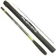 Keiryu Rod Co. Telescopic 16 ft. Fast Action Trout Rod for Larger Fish. Excellent Design for Nymphing & Subsurface Fishing with Weighted Rigs. High Performance IM Carbon Rod.