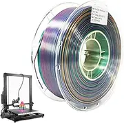 FOCCAR 3D Printer Filament, 3D Printer Multicolour Bundle Filament,3D Printer Consumables, Fast Color Change Filament Dimensional Accuracy +/- 0.02 Mm, 1 Kg
