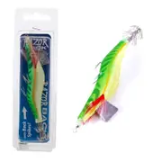 Jarvis Walker Size 3.0 Lumo Green Razorback Squid Jig Lure
