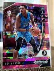 Devin Vassell 2020-21 Panini Prizm Draft Picks Rookie Pink Cracked Ice #11...
