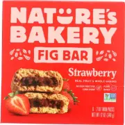 Bar Fig Whlwht Strwbrry 12 Oz(Case Of 6) By Natures Bakery