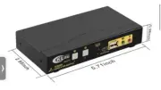 CKL au HDMI KVM Switch 2 Port Dual Monitor Extended Display 4k x 2k CKLau-62HUA
