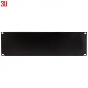 3U Blank Rack Mount Panel Server Network Spacer Enclosures 19" Cabinet Steel