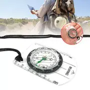 Professional Compass Scale Ruler Outdoor Camping Hiking Survival Navigation Tool