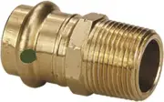 79230 Propress Zero Lead Bronze Adapter with Male 3/4-Inch by 3/4-Inch P X Male