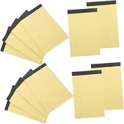 Tofficu Legal Pad Notebook Small Ruled Notepads for School Legal Pad Paper Portable Notepad 50 Sheets