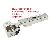 BLUM Full Overlay Hinges For Cabinets - PACK OF 2, SOFT CLOSE