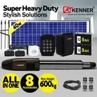 Kenner Farm 600kg E Single Swing Gate Opener with 40w Full Solar 8 Accessories