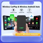 Wireless CarPlay Android Auto Adapter 3 in 1 Wireless Car Adapter Car Adapters