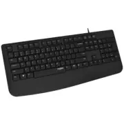 Rapoo NK1900 Wired Keyboard Entry Level Laser Carved Keycap Spill Resistant