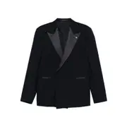 [Tagliatore] Tagliatore Double-breasted Peak-lapel Suit 48 IT BLUE