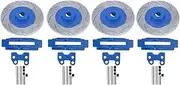 METAL RC BRAKE DISCS CALIPERS PERFECT AUTHENTICITY 4 6 (Dark Blue)