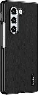 Case Compatible with Samsung Galaxy Z Fold6,Compatible with Samsung Galaxy Z Fold6 SM-F956B 2 in 1 Lens Protection Shockproof and Anti-Drop Cover Black