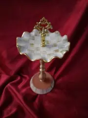MacKenzie Childs Parchment Check Stand Parts