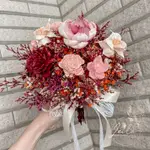 ❁LEILA FLORAL STUDIO❁ •韓系-森林系乾燥花捧花•  求婚花束 結婚登記捧花  婚禮捧花