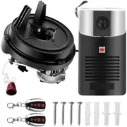 VEVOR Garage Roller Door Opener, 250 N Lift Force 164 ft Remote Control, 220V Electric Roller Gate Opener, Auto Garage Roller Gate Opener Kit with 2 R