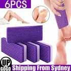 6x Pumice Foot Stone File Exfoliate Rasp Dead Skin Scrub Pedicure Remove Sands