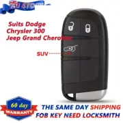 Suitable for Chrysler 300 Dodge Jeep Grand Cherokee Remote Key Shell Case Fob