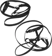 Abaodam 2pcs Adjustable Cat and Leash for Small Cats Vest Reflective Strips for Safe Walking for Kittens and Outdoor Adventures