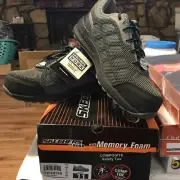 SKECHERS Womens US 11 Work Composite Safety Toe W/Memory Foam Lyndale New