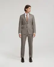 Byron Luxury Half Cnvs Wool Suit Jacket