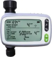 Easy Set-Up Water Timer Irrigation Controller Digital for 3/4''(19mm) Tap faucet