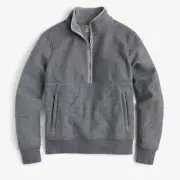 J.Crew Half-Zip Pullover in Polartec® Fleece | L | Marled Grey | $118