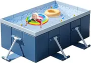 Foldable Swimming Pool - Folding Hard Shell Kiddie Pool for Kids,Summer Outdoor Water Toys for Backyard Garden Outdoor and Beach