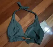 SEAFOLLY HALTER BRA BNWT SIZE 16 D/DD CUP RRP$69.95