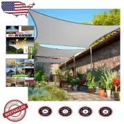 10' x 23' Rectangle Grey Shade Sail - Durable Design for Stylish Outdoor Spaces