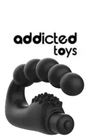 Vibrator Anal With Spheres Silicone Plug Butt Phallus Vibrant for Prostate Man