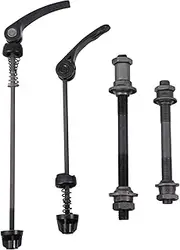 Quick Release Skewer Set for Bicycles Wheel Hub Front and Rear Axle Tool Installation Sturdy