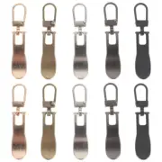 10 Pcs Zipper Pull Coat Repair Kit Luggage Bag Supplies Replacement Small