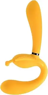 Evolved THE MONARCH - Yellow USB Rechargeable Multi Use Couples Vibrator
