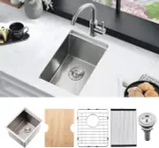 Undermount Bar Sink Workstation, 13" x 18"