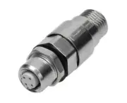 Harting PANEL MOUNT CIRCULAR CONNECTOR 4A 250V 4-Contacts Socket 21033816401