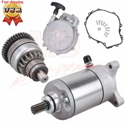 For Polaris Sportsman 500 HO Complete Recoil Starter Pull Start Drive Relay Kit